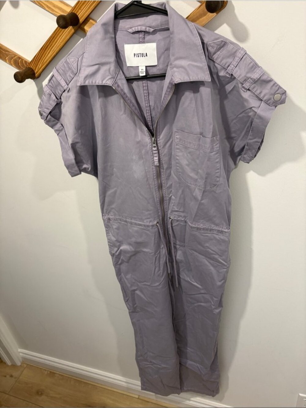 Pistola Jordan Jumpsuit in Lilac Dust
